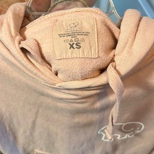 Ivory Ella pink hoodie sweatshirt - size extra small. Worn once. Like new.